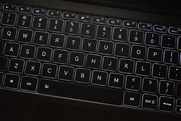 12.5-inch Notebook Air keyboard