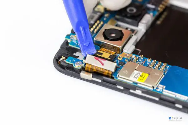 Disconnect the display cable