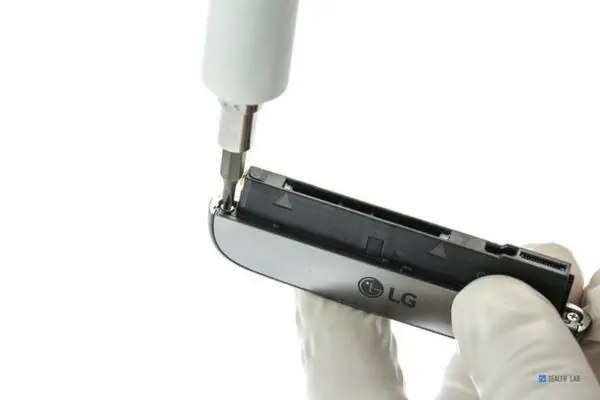 Remove the two screws