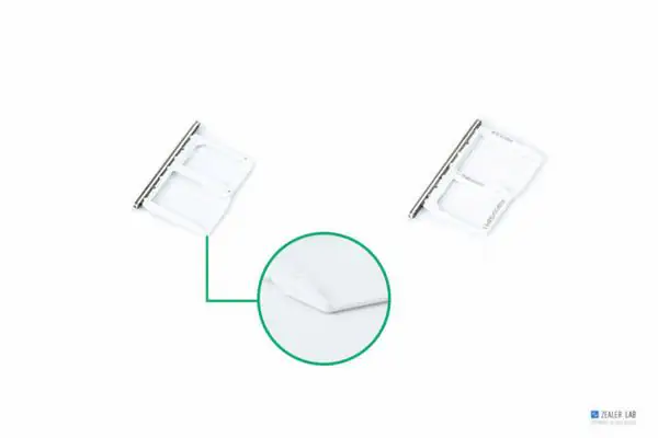 SIM card tray