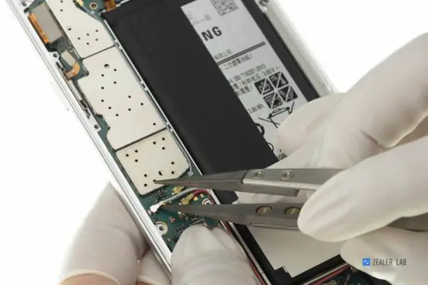 Disconnect the RF cable