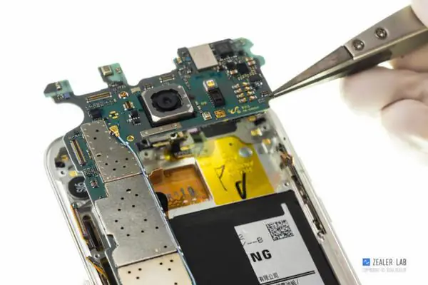 Remove the motherboard
