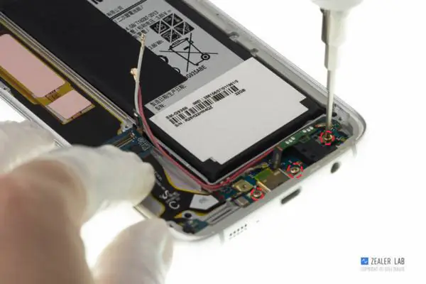 Remove the three screws securing the Micro-USB module