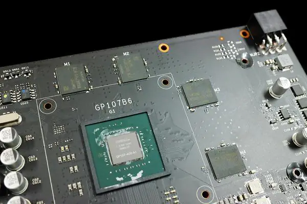 Colorful iGame GTX 1050 Ti memory