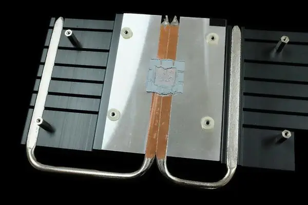 Colorful iGame GTX 1050 Ti heat sink
