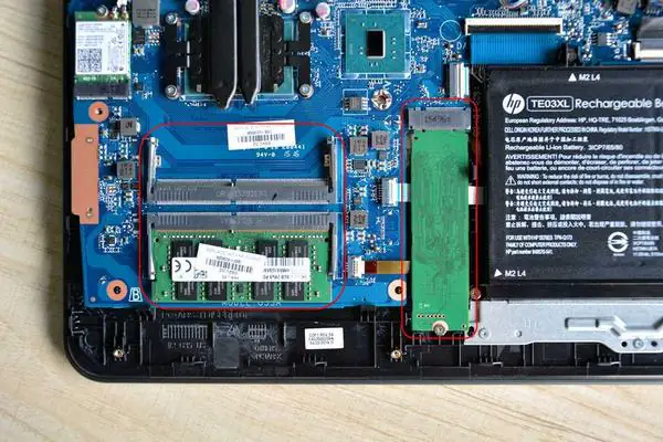RAM slots