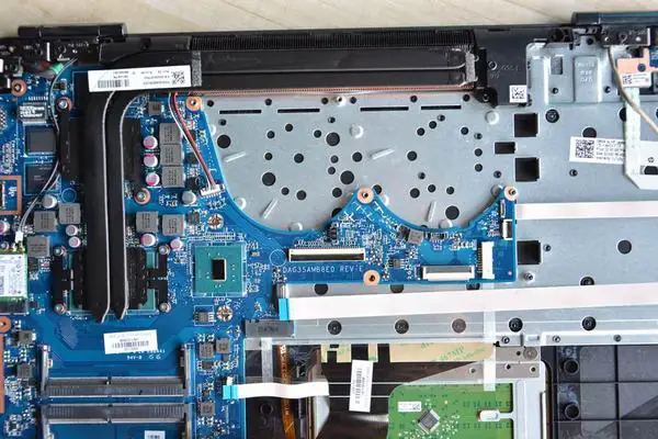 Remove the motherboard
