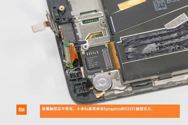 Xiaomi Mi 5s touch chip