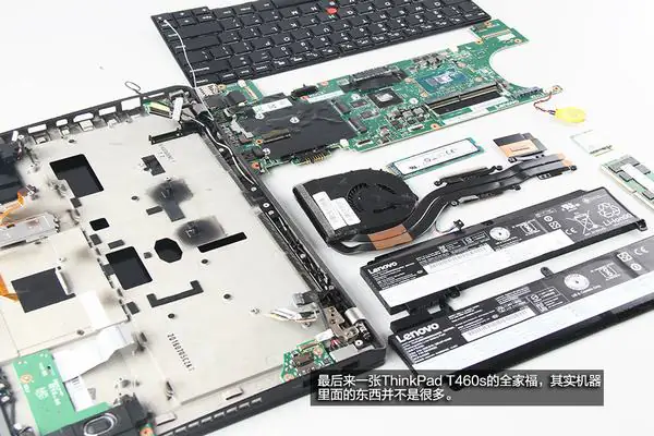 Lenovo ThinkPad T460s internal parts