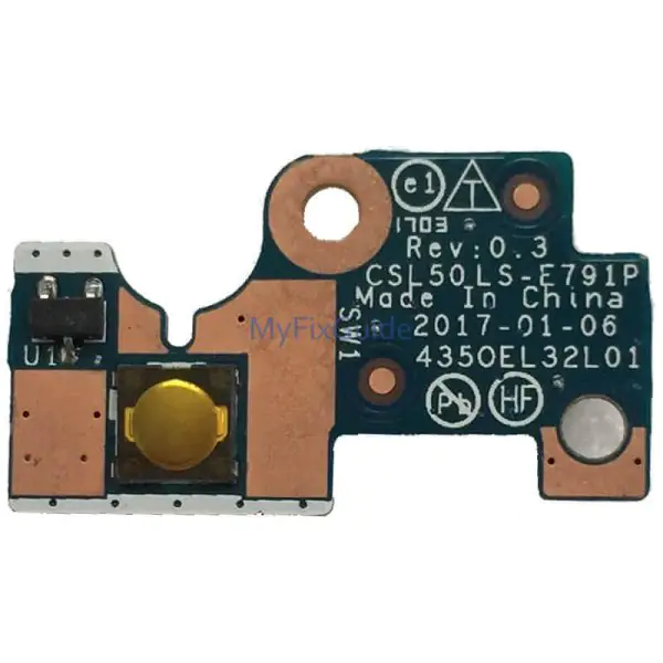 Power Button Board for HP 15-BS 15-BW 250 G6 924933-001 924994-001 LS-E791P Power Button Board for HP 15-BS 15-BW 250 G6 924933-001 924994-001 LS-E791P