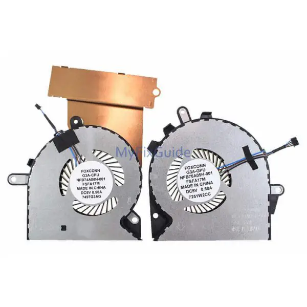 Original Cooling Fan for HP Omen 15-ce L22261-001 929455-001 929456-001 Original Cooling Fan for HP Omen 15-ce L22261-001 929455-001 929456-001