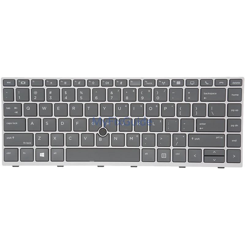 Genuine Backlit Keyboard for HP ZBook 14u G6 L15540-001 L15541-001