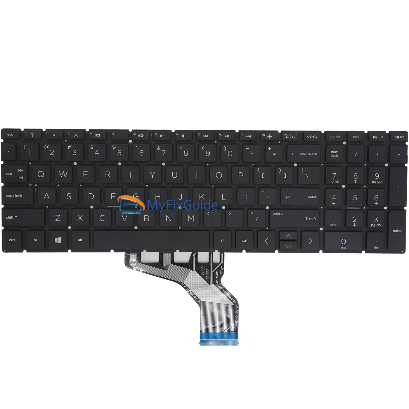 Tastiera Retroilluminata Per HP Envy X360 15m-ds0000/ds0011dx/ds0012dx (USA Layout)
