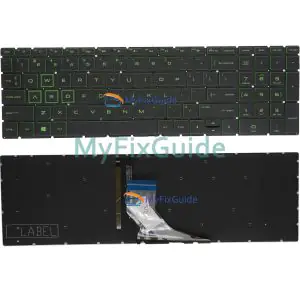 keyboard for HP Pavilion Gaming 15-dk0068wm 15-dk0030nr 15-dk0051wm 15-dk1035nr 15-dk1056wm