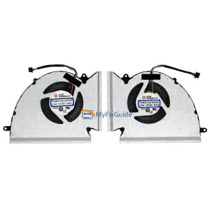 GPU CPU Fan for MSI GE76 Raider, GP76 Leopard