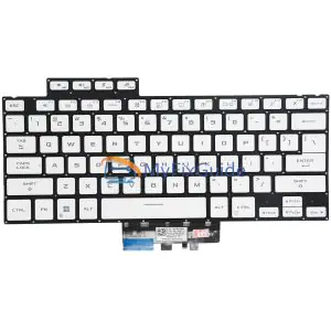 Keyboard for Asus ROG Zephyrus G14 2022 GA402RK GA402RJ white