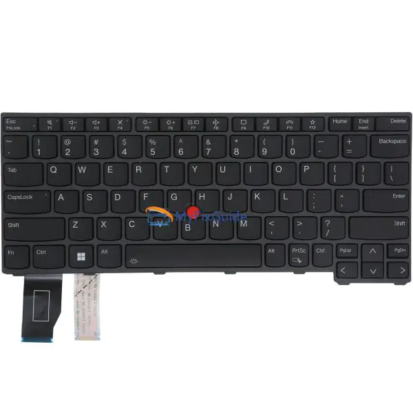 5N21H77022 Keyboard for Lenovo ThinkPad X13 L13 Gen 3, L13 Yoga Gen 3 4