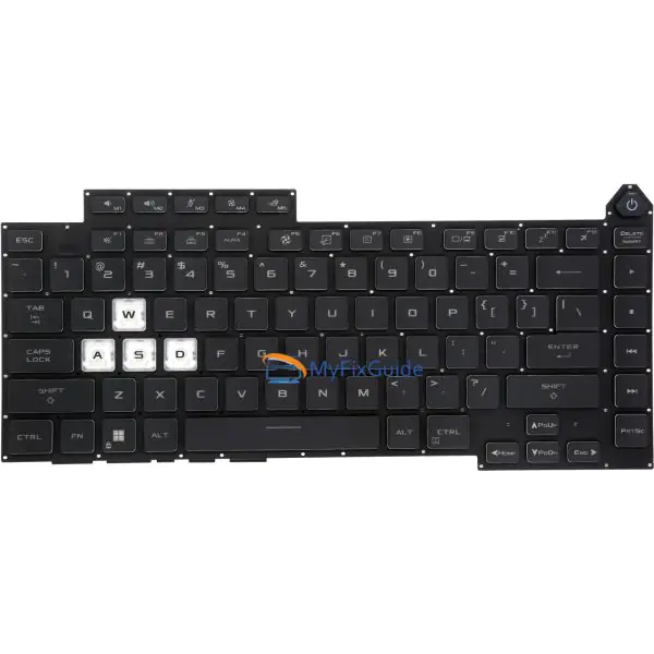 keyboard-for-asus-rog-strix-g15-2022-4-zone-rgb 4 Zone RGB Keyboard for Asus ROG Strix G15 2022