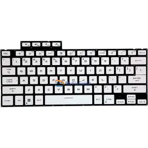 white Keyboard for ROG Zephyrus G14 2023 GA402N GA402X