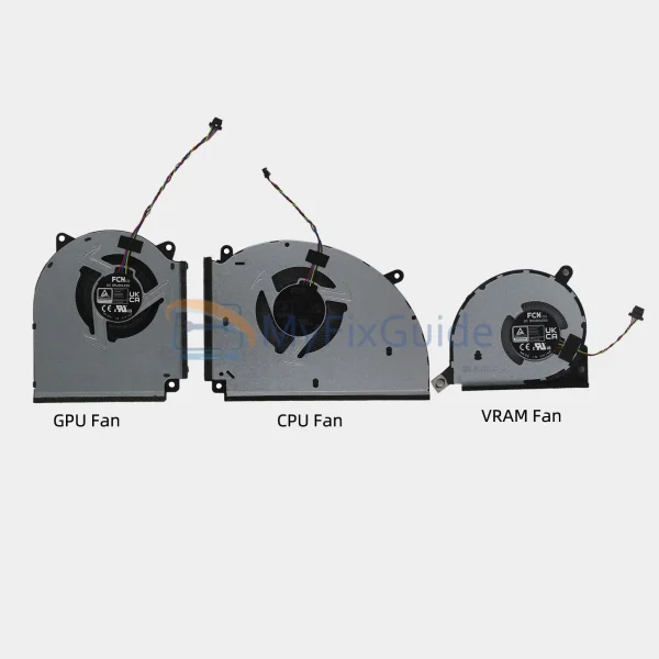 GPU+CPU Fan for Asus ROG Strix Scar 18 2023 G834