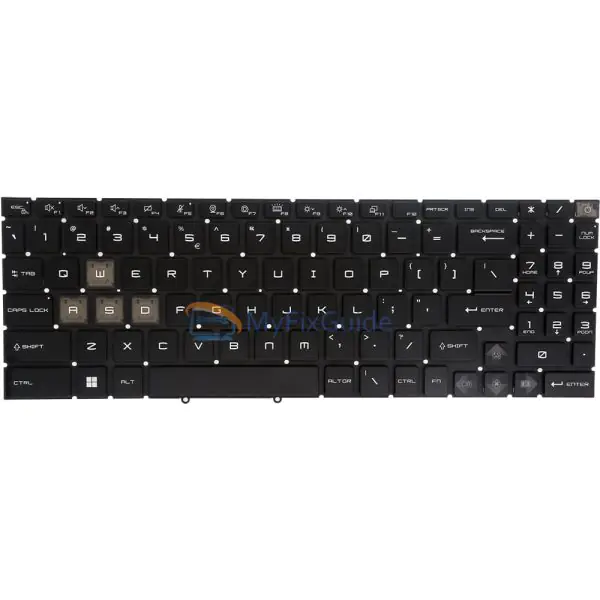 keyboard-for-msi-vector-gp78hx Keyboard for MSI Vector GP78HX