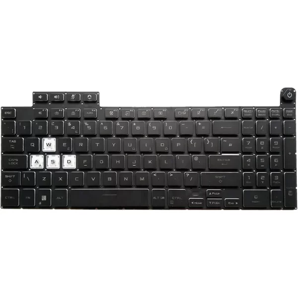 UK Keyboard for Asus TUF Dash F15 FX517