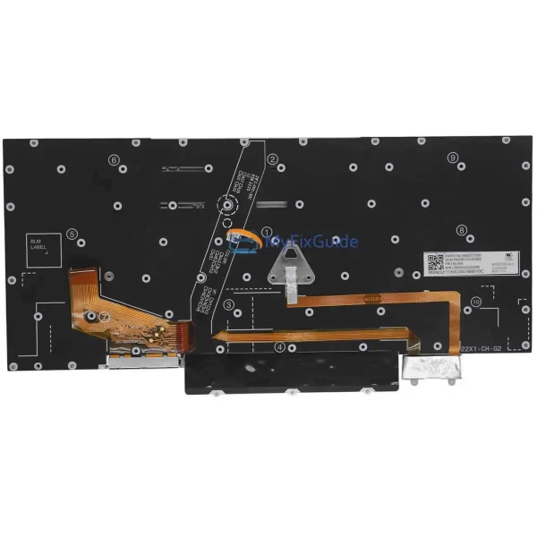 Norwegian Keyboard for Lenovo ThinkPad X1 Carbon 9th Gen
