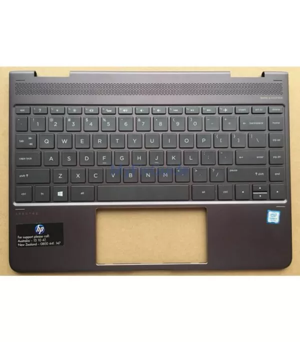Original Backlit Keyboard for HP Spectre x360 13-ac013dx 13-ac033dx 13-ac023dx - 918028-001 918027-001-0