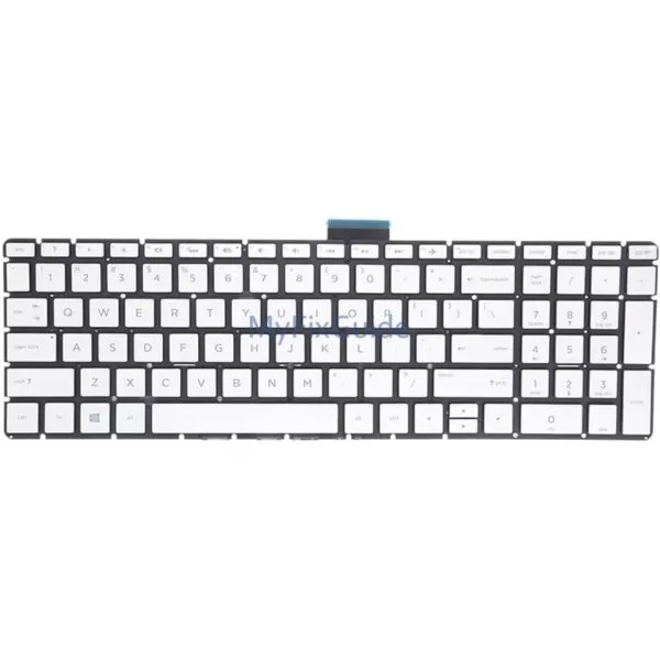backlit Keyboard for HP 15-bs013dx 15-bs113dx 15-bs115dx 15-bs033cl 15-bs020wm 15-bs060wm 938651-001 925008-001