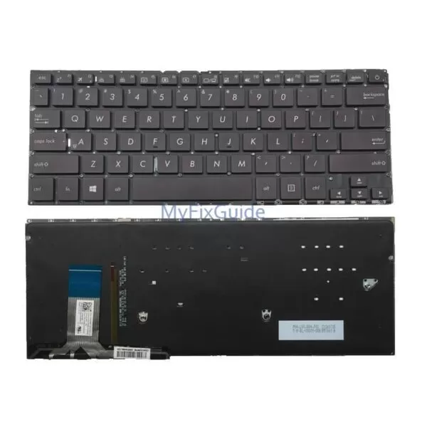 Original US Backlit Keyboard for Asus ZenBook UX330UA UX330CA UX330UA-AH54 UX330UA-AH55-0