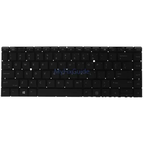 Original Backlit keyboard for HP EliteBook 1040 G4 - L02267-001-0