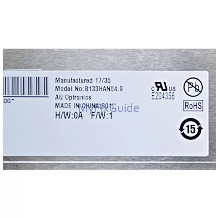 AU Optronics B133HAN04.9 B133HAN05.3 Screen-410