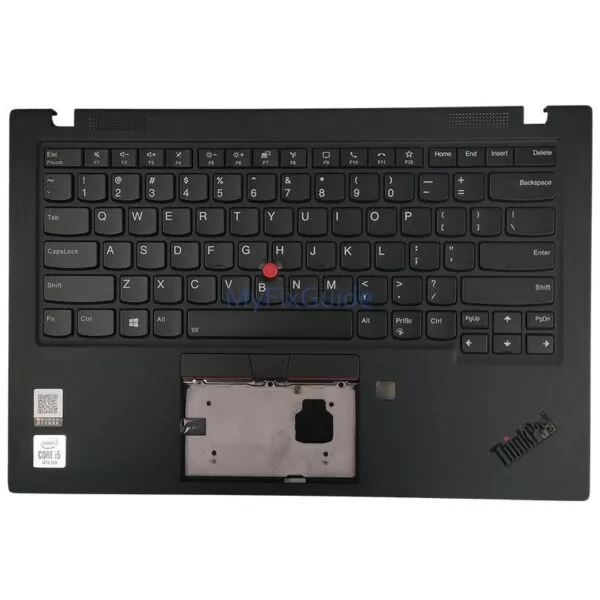 Genuine Backlit Keyboard for Lenovo ThinkPad X1 Carbon 8th Gen 2020 20U9 20UA 5M10Z27522 5M10Z27521 5M10Z27450 5M10Z27449-0