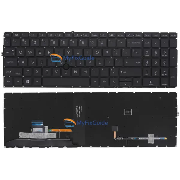 eyboard for HP EliteBook 850 G7 855 G7 M07491-001 M07493-001