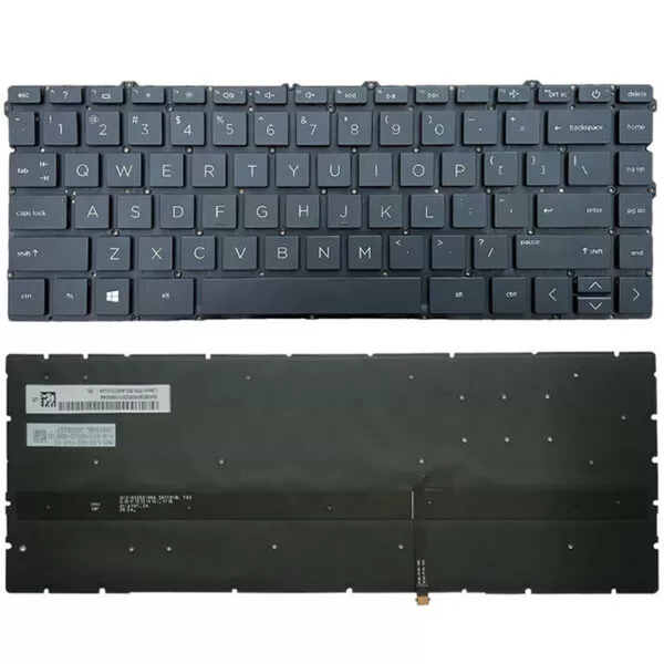 Backlit keyboard for HP l96528-001