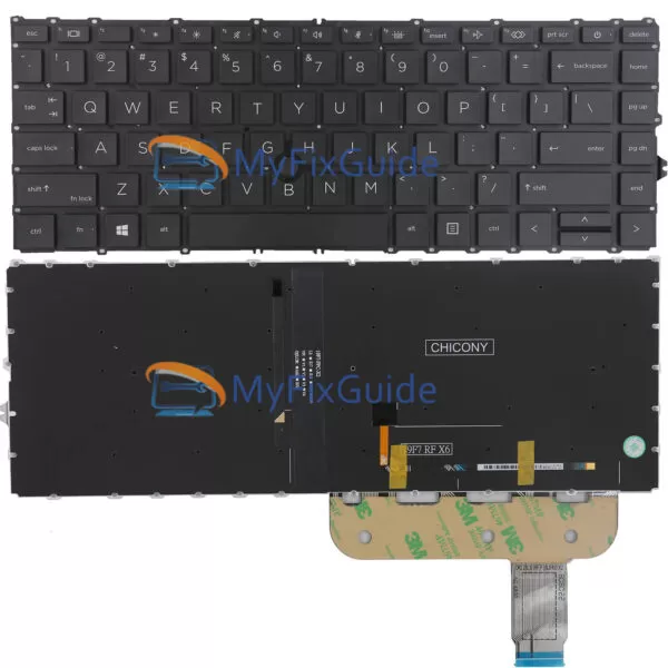 US Keyboard for HP Zbook Firefly 14 G8