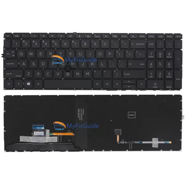 Backlit keyboard for HP EliteBook 850 G8 855 G8 M35816-001 M35818-001 M35817-001