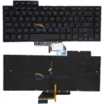 white backlit Keyboard for Asus ROG Zephyrus M GU502GU GU502GV GU502GW
