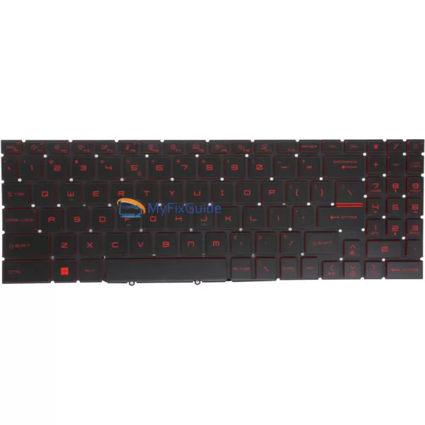 Genuine Backlit Keyboard for MSI Katana GF66 GF76