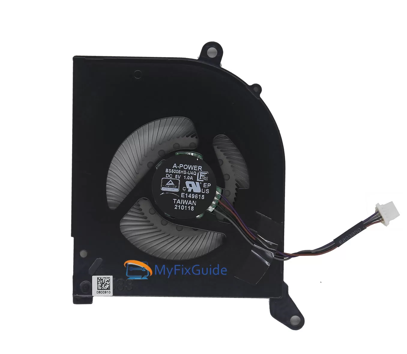 CPU Fan for MSI GS66 Stealth Creator 15 WS66