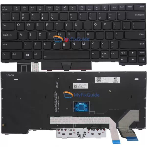 Keyboard for Lenovo ThinkPad L14 Gen 1 2
