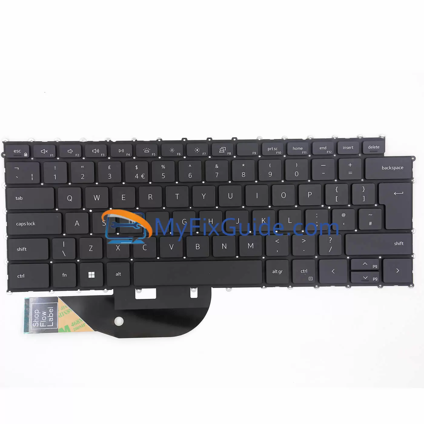 UK Keyboard for Dell Precision 5570 5560 5550