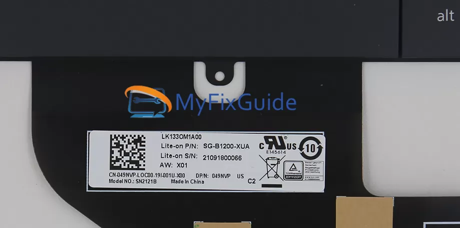keyboard for 049NVP