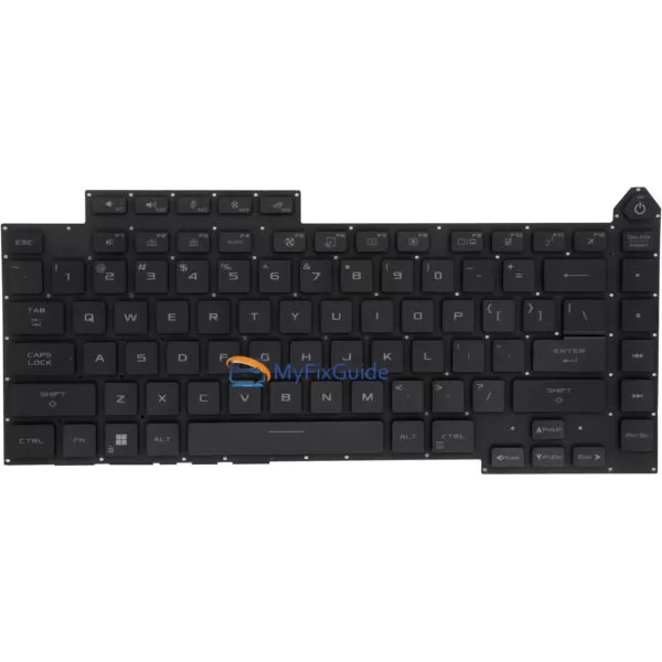 Keyboard for Asus ROG Strix SCAR 15 G533Q G533Z