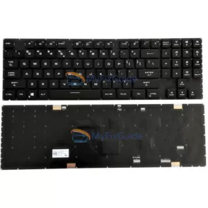 Keyboard for Asus ROG Strix SCAR 17 G733QM G733QR G733QS G733QSA