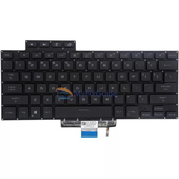 Keyboard for Asus ROG Zephyrus G15 GA503QC GA503QM GA503QR GA503QS GA503RW GA503RM GA503RS 2021 2022