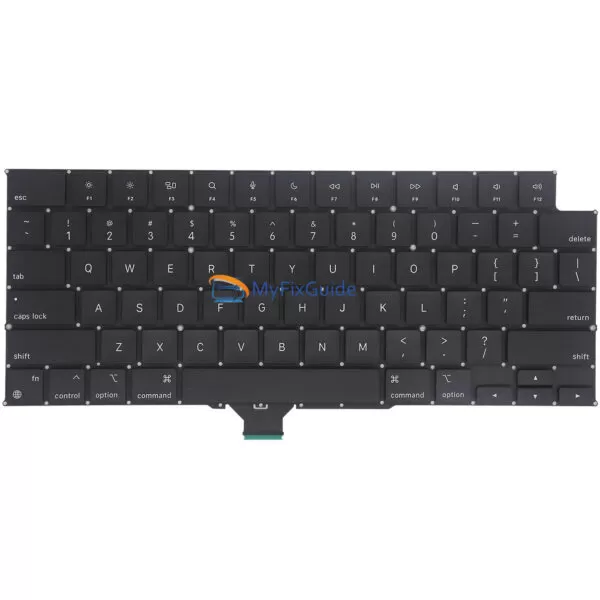 Keyboard for Apple Macbook Pro 14'' 16'' M1 A2442 A2485