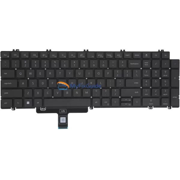 Keyboard forDell Precision 7670 7770