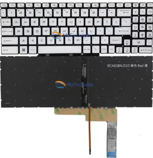 Keyboard for MSI Sword 15 white