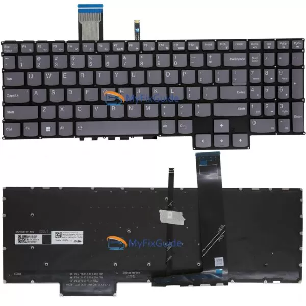 Keyboard for Lenovo Legion 5 Pro 16ARH7 16ARH7H 16IAH7 16IAH7H